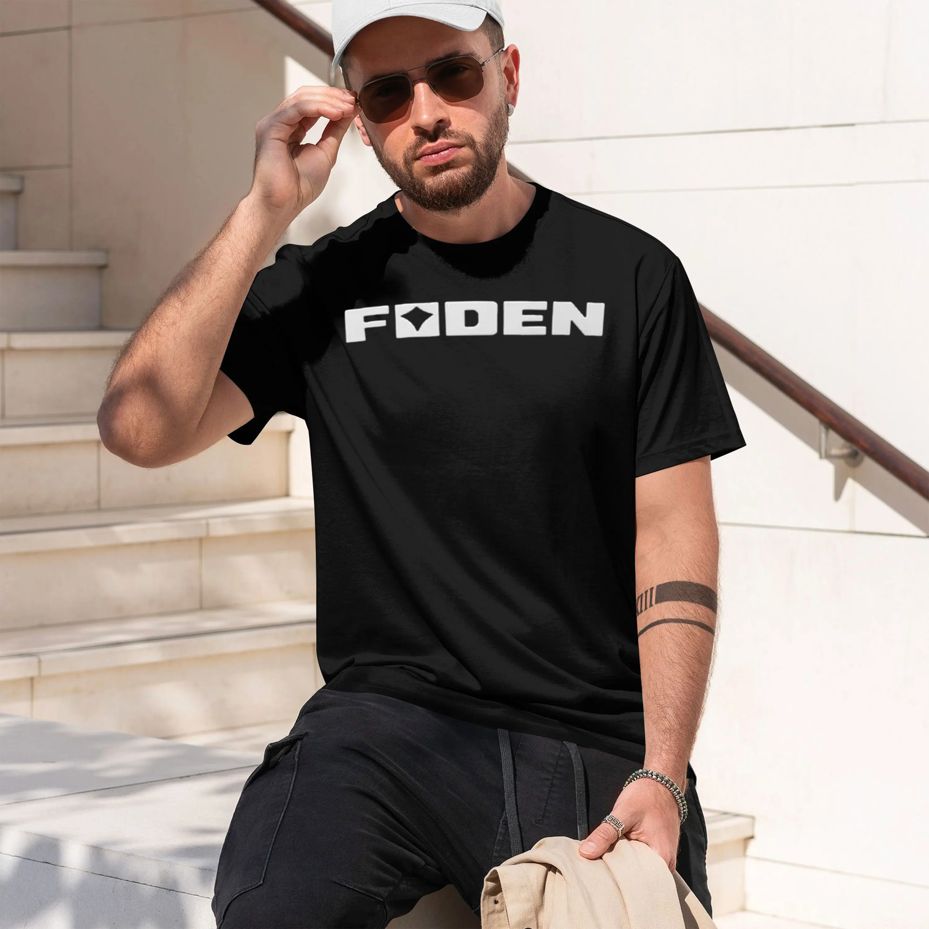 Commercial Print Model - Koszulka Foden z logo reklamowym z