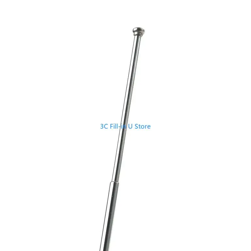 G8TA Stainless Steel 5 Section Telescoping Aerial Antenna Radio Universal HDTV Radio