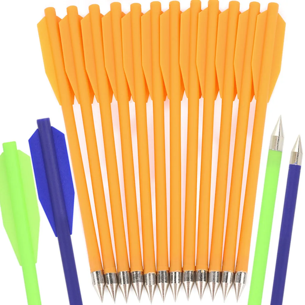 

‌12PCS 6.3inch Archery Hunting Arrow Plastic Mini Arrows 6.2mm Diameter for Outdoor Target Shooting Bow and Arrow Accessories‌