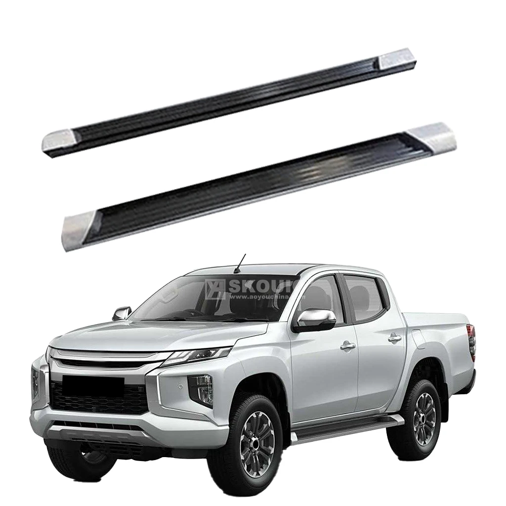 

New SKOUIO-AC6 OEM Side Pedal Bar For Mitsubishi L200 2019 Car Exterior Accessories Running Board Side Step