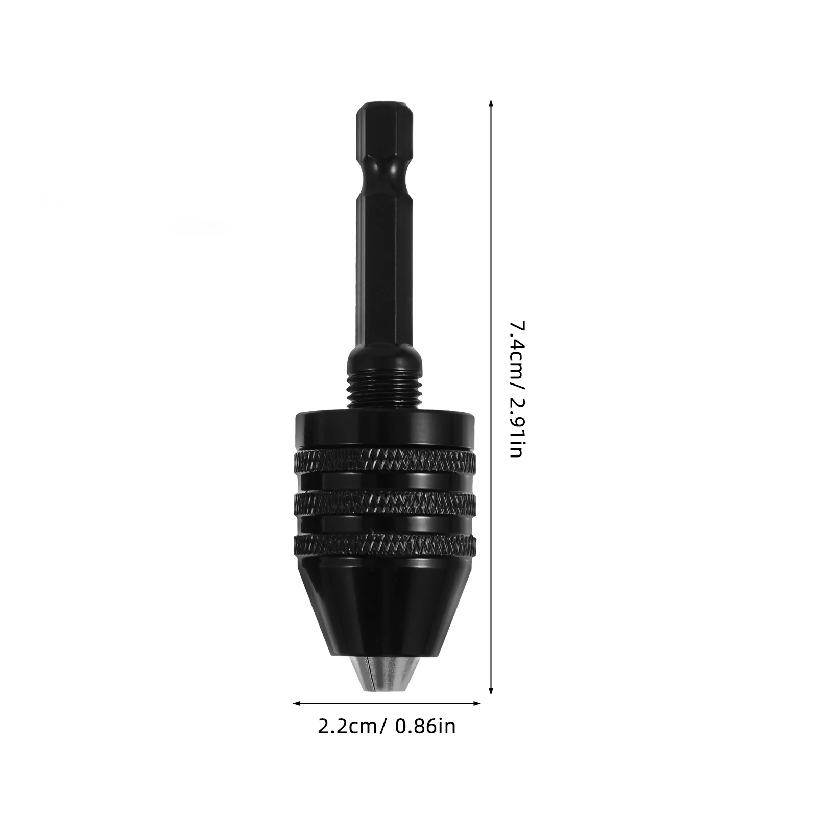 

Universal Keyless Drill Chuck Set H 0.3 6.5mm Adjustable Electric Screwdriver Grinder Tool Accessory Metal For