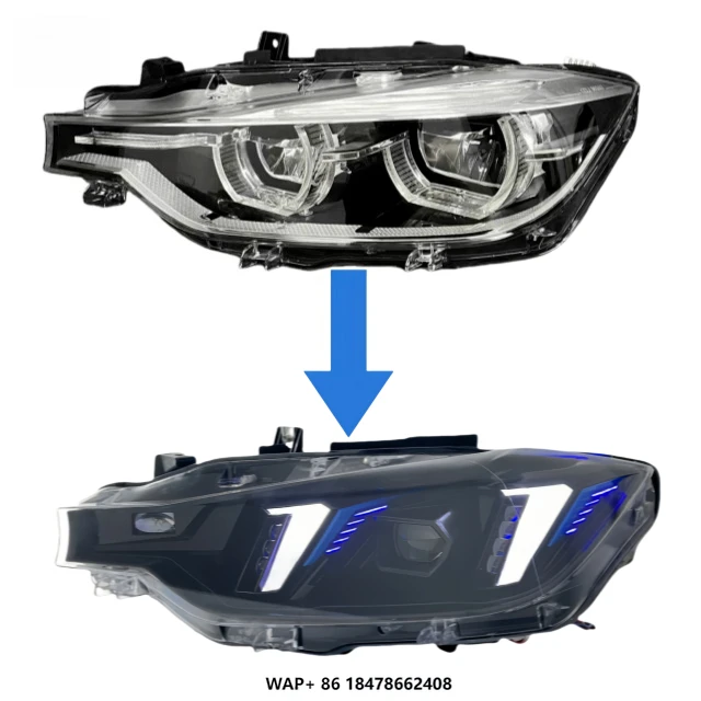 

Factory Direct LED Modified Headlight for 3 Series F30 16-19 Direct Plug-In New Condition 12V Voltage