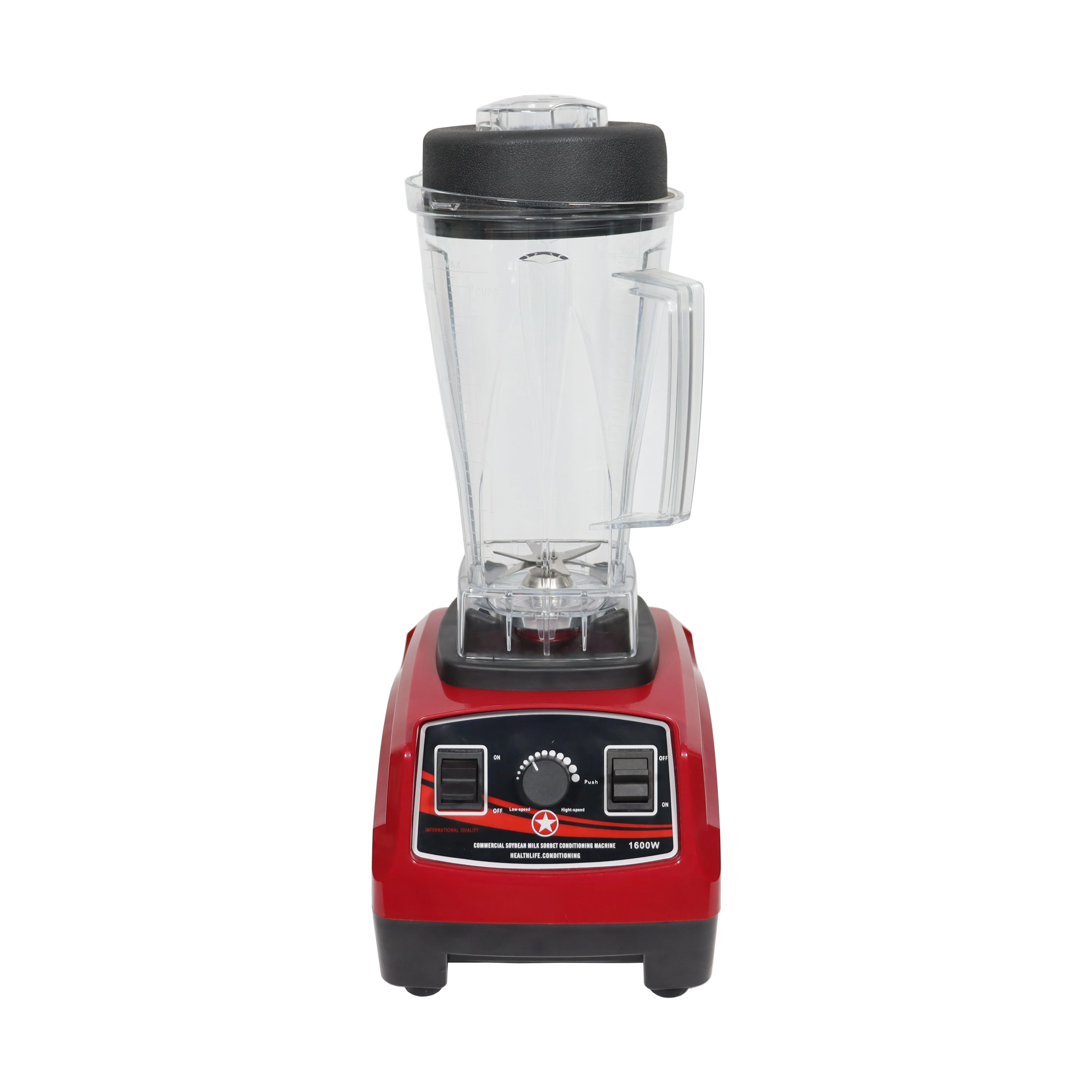 @Hot Sale High Power Heavy Duty Home Appliance Blender Machine Push Button Juice Mixer For Household Use Battery Source