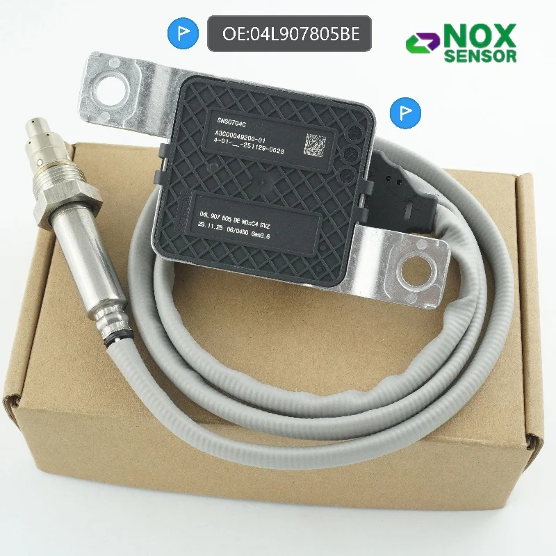 

New Nox Sensor Nitrogen Oxide Diesel Fuel Injection Nitrogen Oxygen Sensor SNS704A 04L907805BE SNS481 059907807Q 5WK97231 04L907