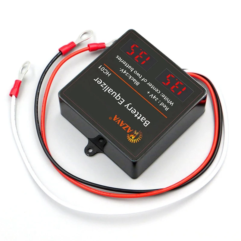Equalizzatore batteria con display a LED Mazava HC01 per batterie attive 2 X 12V Bilanciatore 2S Batteria al piombo acido Li Li Li- Lifepo4