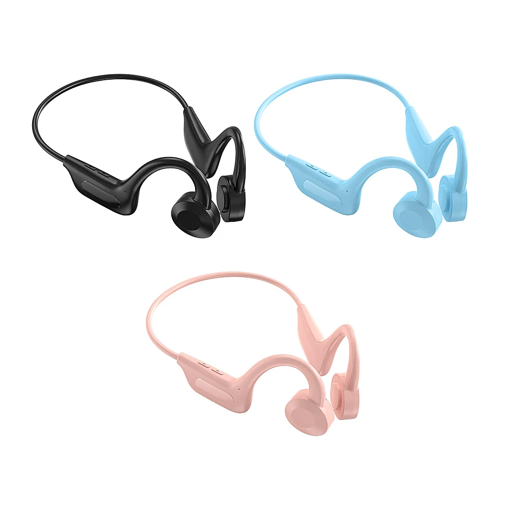 Headphone Bone Conduction IPX5 Waterproof Microphone Noise Cancelling