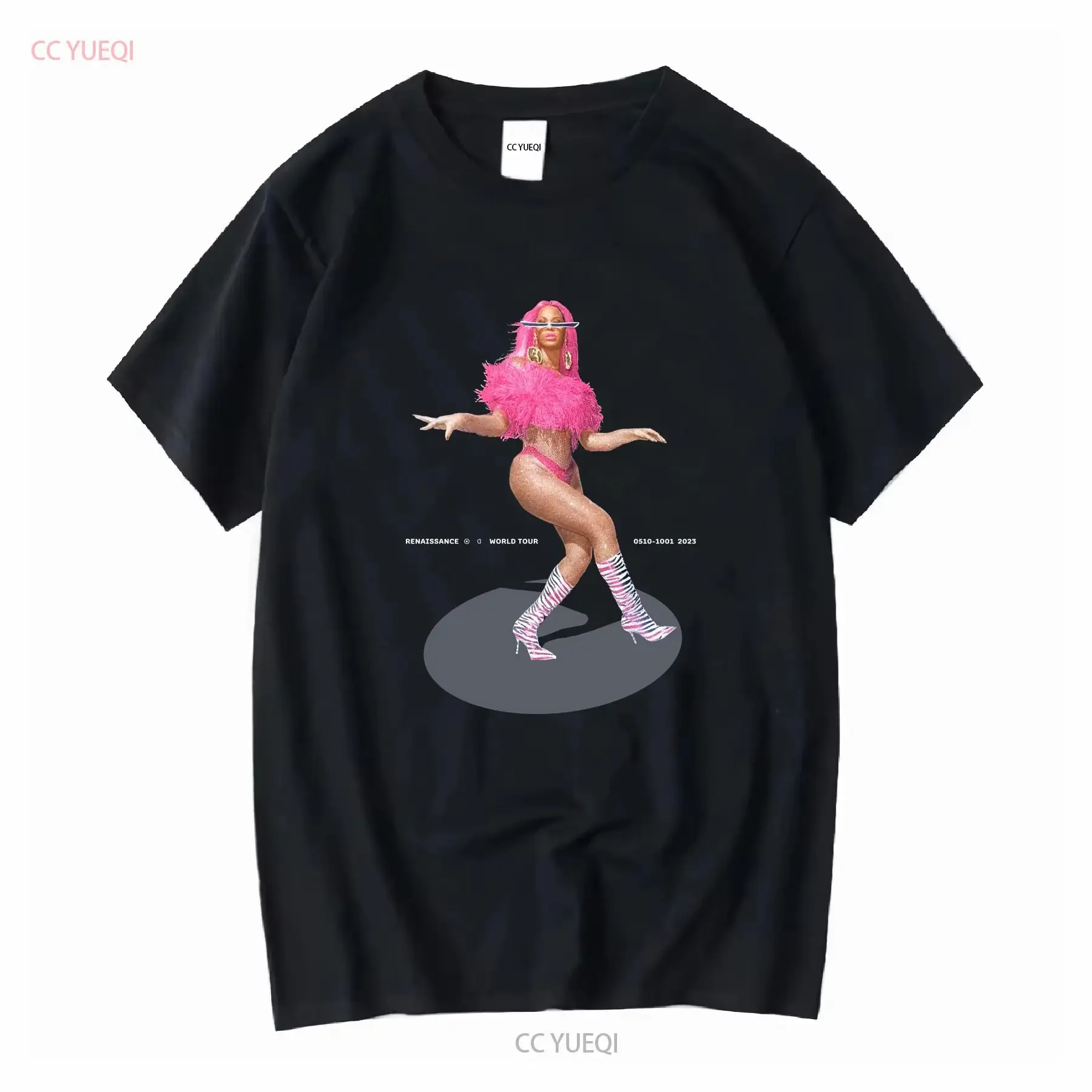 Beyonce Tour 2023 Renaissance World T Shirt Music Cotton Concert Fans US vintage Washed fashion streetwear Casual