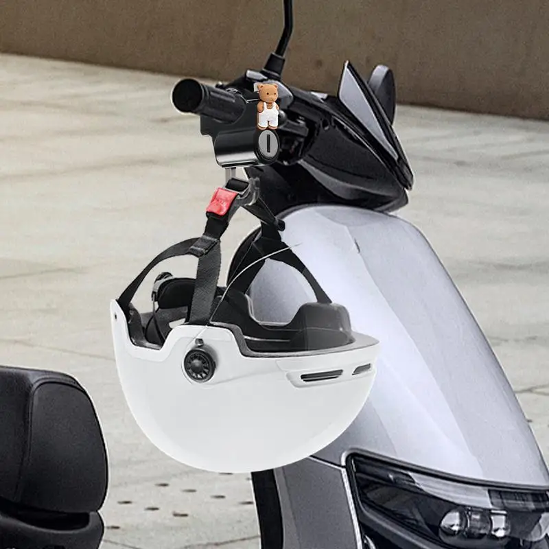 قفل غطاء رأس دراجة نارية ، قفل مقود للخدمة الشاقة ، أقفال وملحقات ، رأس مضاد للسرقة