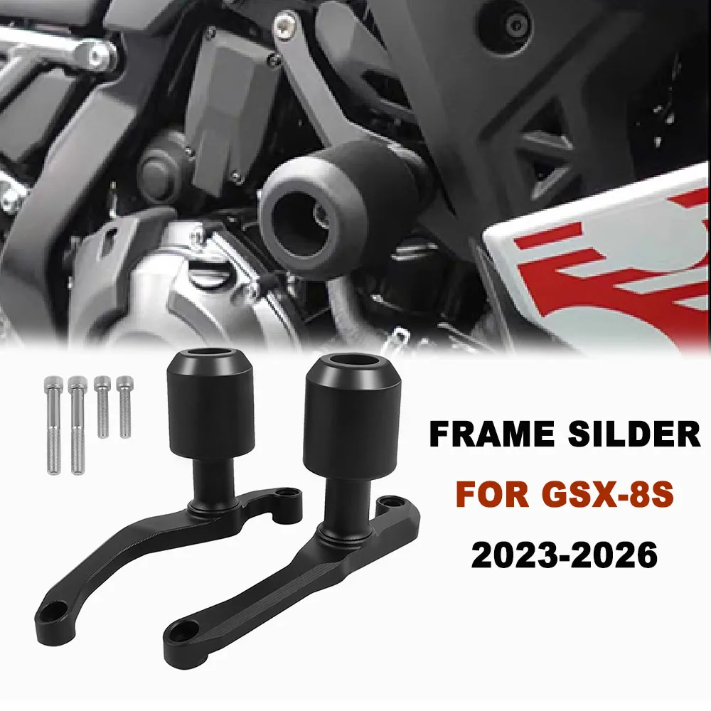 

For Suzuki GSX-8S GSX 8S GSX8S 2023-2026 Motorcycle Frame Crash Slider Protector Engine Crash Falling Protection Accessories