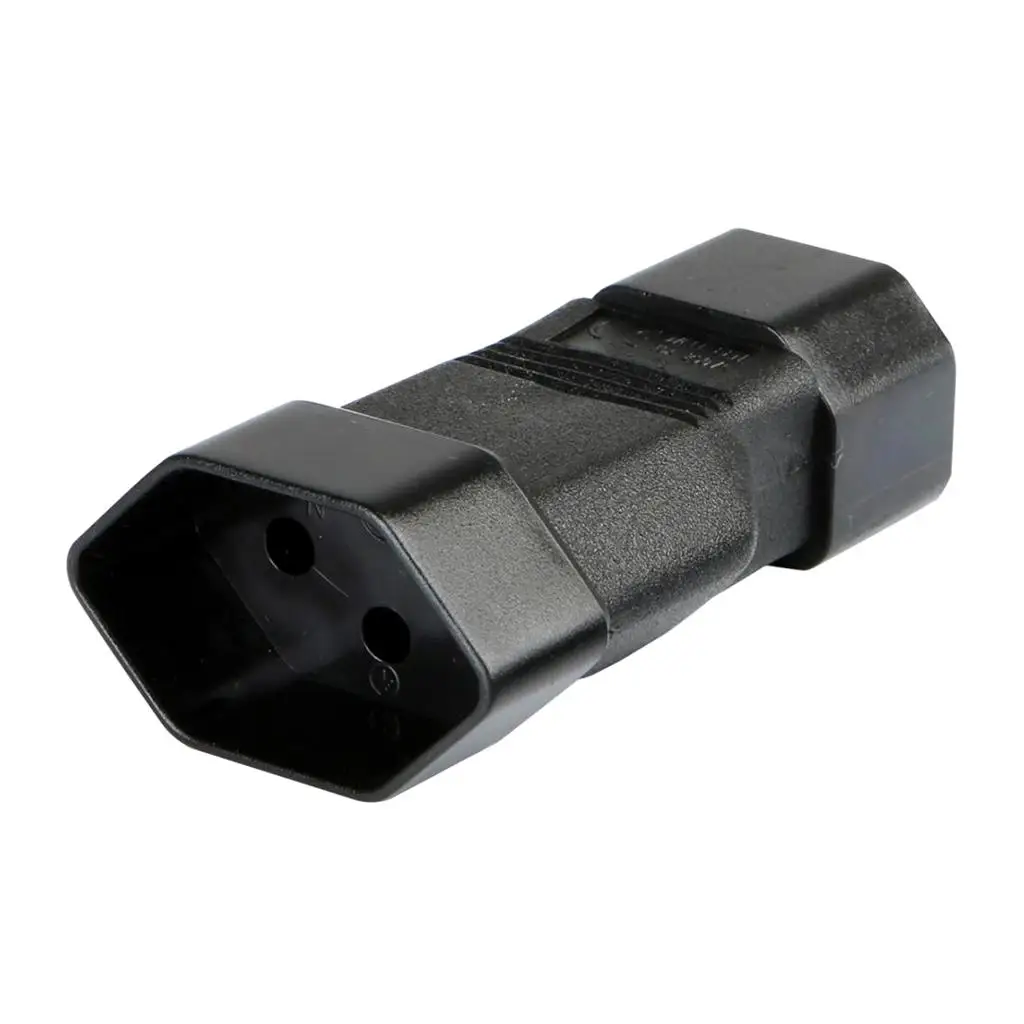 جديد IEC 320 3Prong ذكر إلى أنثى محول الطاقة جودة عالية