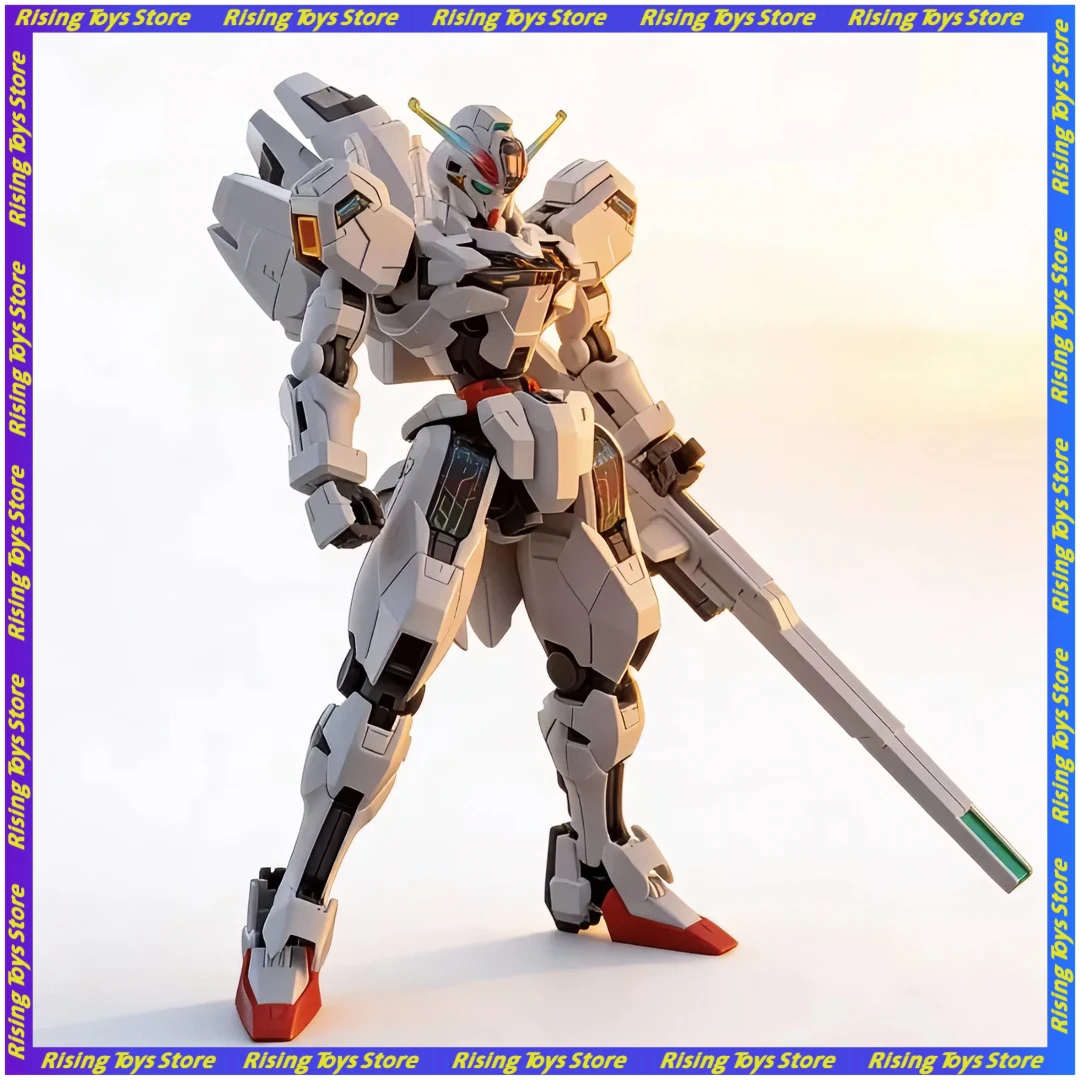 

Model Kit Mercury's Witch Final Unit 1/144 White Mecha, Articulated Model, Desktop Decoration, Holiday Gift, Collectible Toy