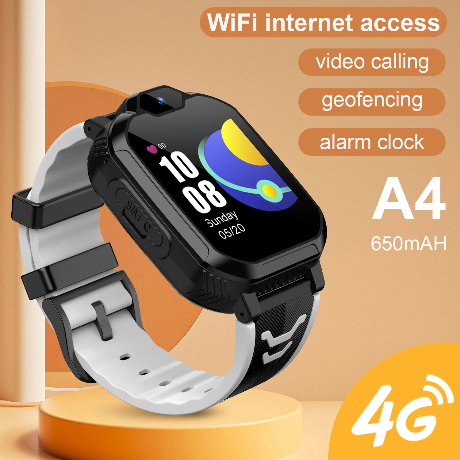 4G ساعة ذكية للأطفال لتحديد المواقع واي فاي مكالمة فيديو SOS IP67 مقاوم للماء الطفل Smartwatch كاميرا مراقبة تعقب الموقع ساعة الهاتف relojes