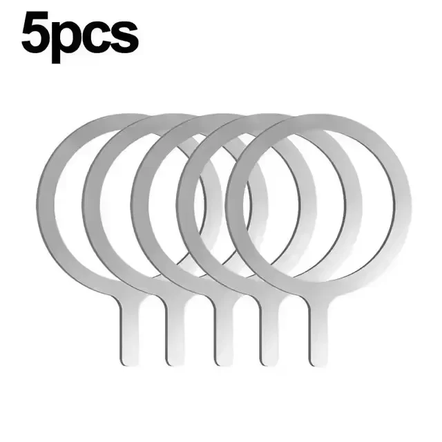 Universele Magnetische Metalen Mobiele Telefoon Plaat Ring Voor Magsafe Draadloze Oplader IJzeren Plaat Sticker Voor iPhone 17 Auto Telefoonhouder