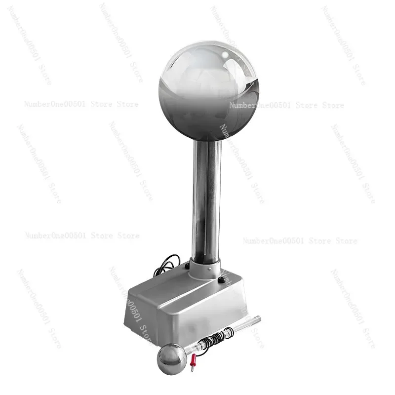 Van de Graaff Electrostatic Generator Middle High School Physics Teaching Science Museum Safe Easy Metal Sphere Discharge