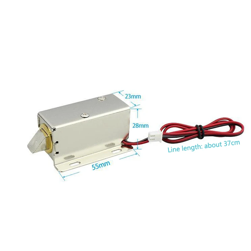 Dc Kleine Pin Type Elektromagnetische Lock Dc12v24v Elektronische Controle Slot Voor Lade En Kast Deuren Ly-03 Kast Elektrisch Slot