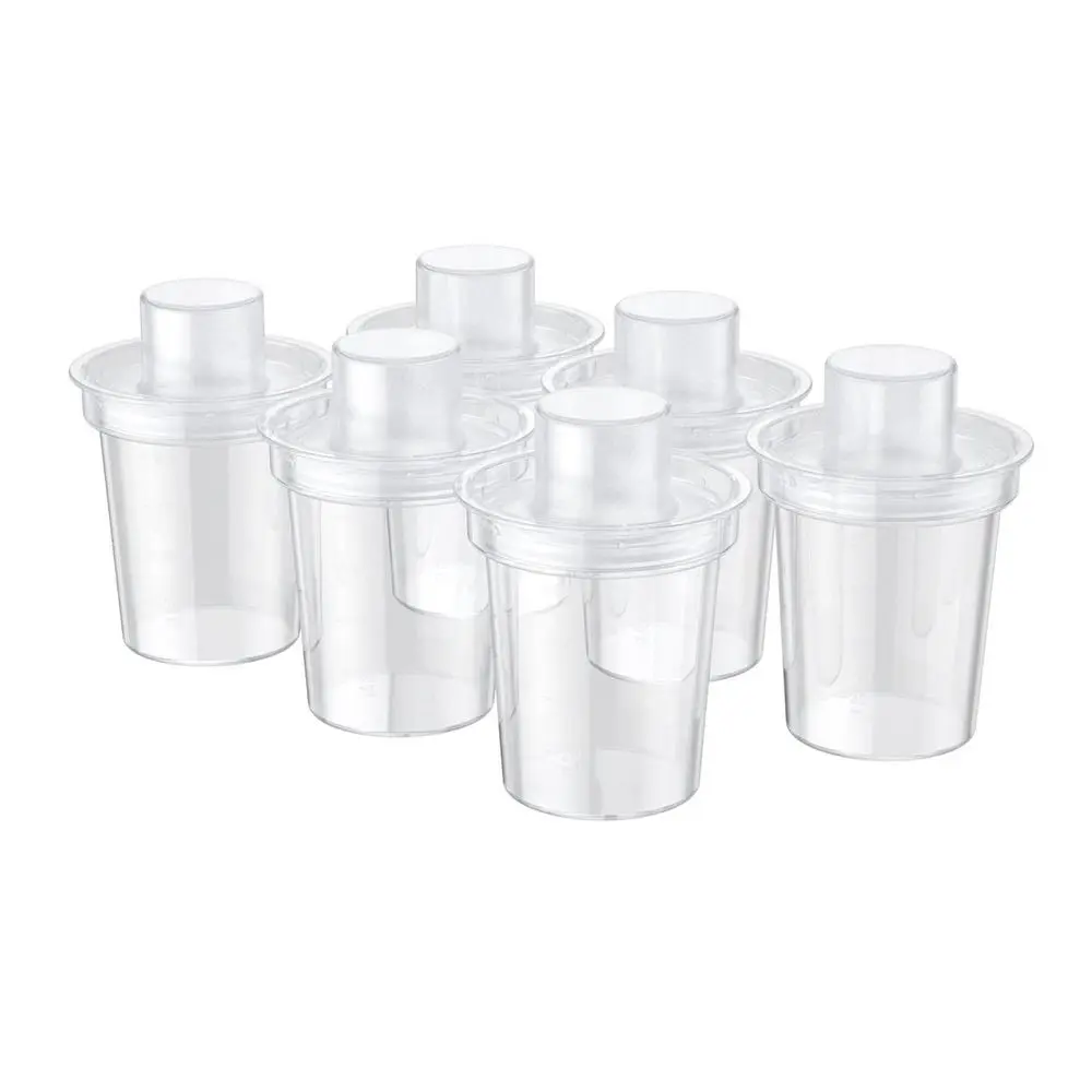 

6 шт. прочный портативный контейнер для детской смеси, прозрачная коробка для сухого молока без BPA, принадлежности для кормления, дозаторы для сухого молока