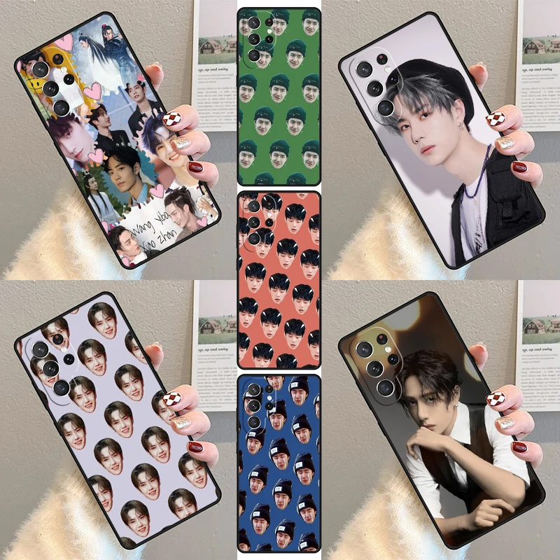 

The Untamed Wang Yibo Phone Case For Samsung Galaxy S23 S21 S20 FE S24 S25 S22 Ultra Note 10 20 Plus Silicone Cover