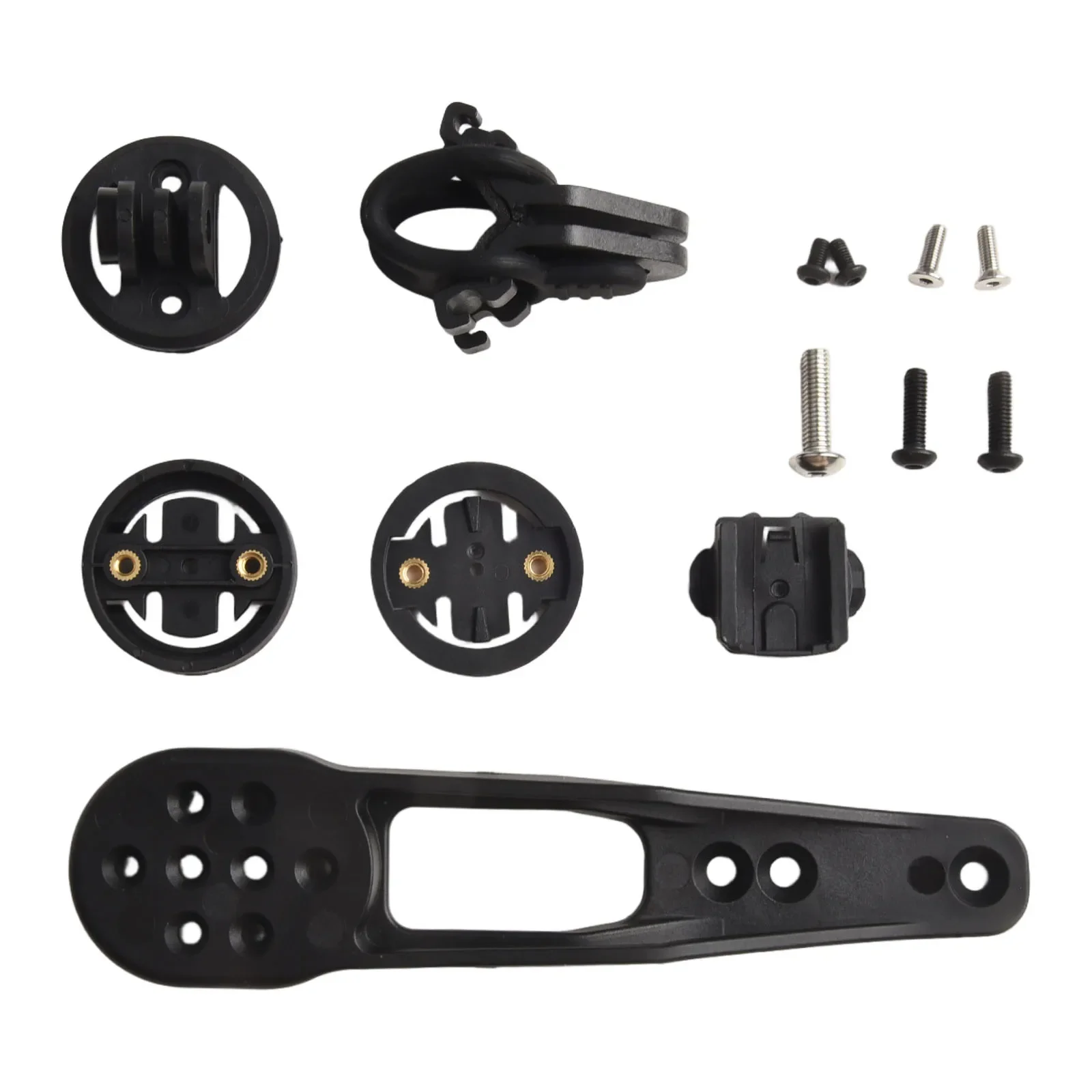 Suporte de computador para guidão de bicicleta de estrada, para canyon h31 cp10 cp20 para garmin/bryton/com 4 x bases/1 x montagem de luz