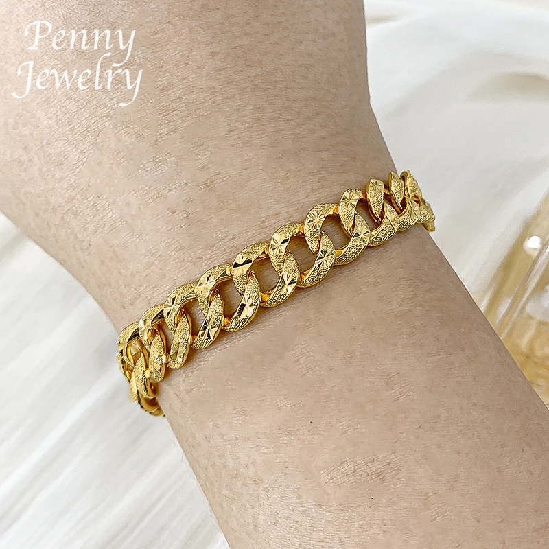 Statement Various Styles Dubai 18K Gold Plated Jewelry for Women Bracelet Fashion Engagement Jewellery for Party Wedding Gifts