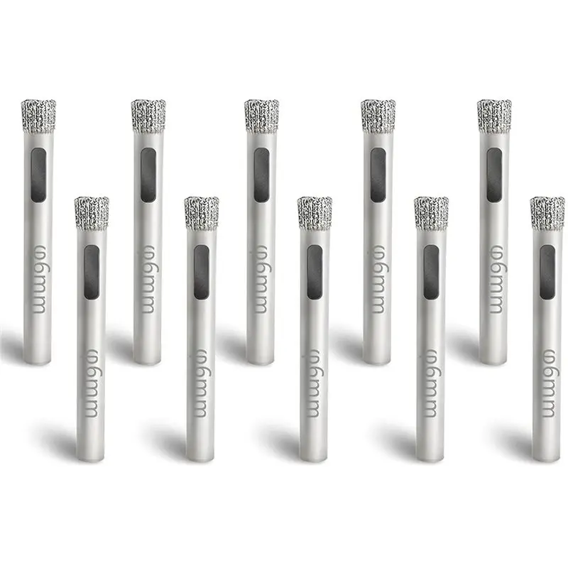 

ABUP-20 шт. 1/4 "/6 мм открывалка для стеклянных отверстий сверло для плитки ручная электрическая дрель сверло для отверстий