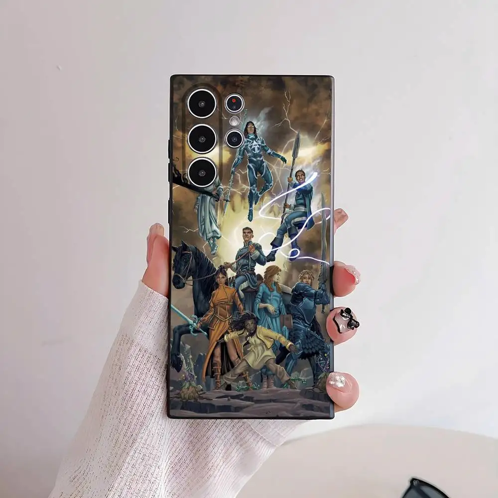 Die Stormlight Archive Knights Handyhülle, hautfreundliche, weiche TPU-Hülle, kompatibel mit Samsung S21/S22/S23/S24/S25 FE/Plus/Ultra