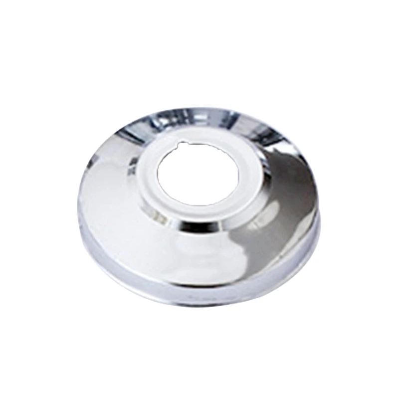 Snap-on Faucet Decorative Cover Stainless Steel Split Round Escutcheon Plate Wall Split Flange for Kitchen Bathroom