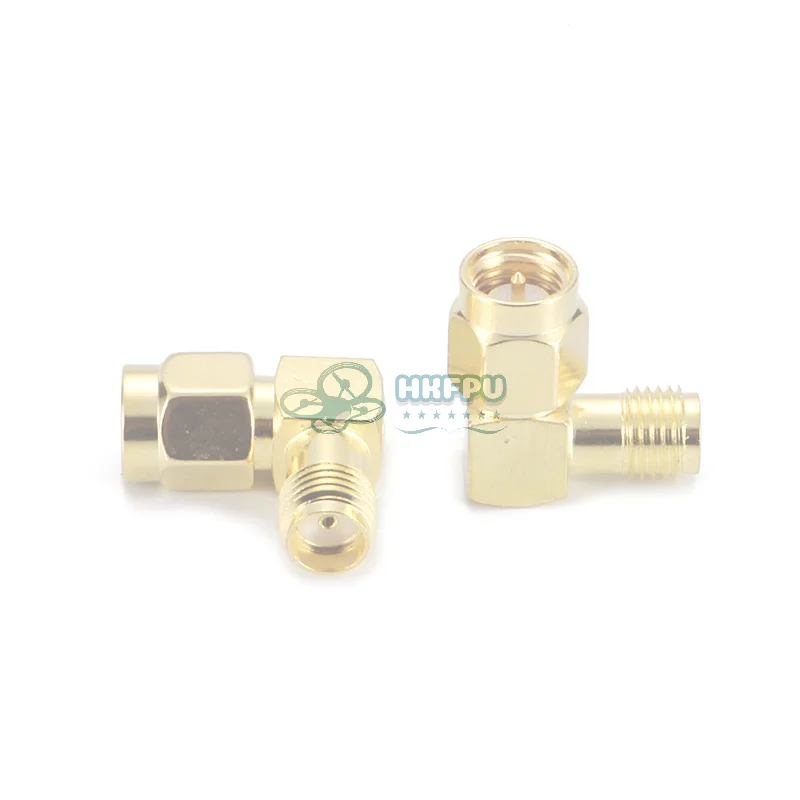 Antenna Connection Adapter: SMA RP-SMA Pin Connector, Straight, 45-Degree, 90-Degree
