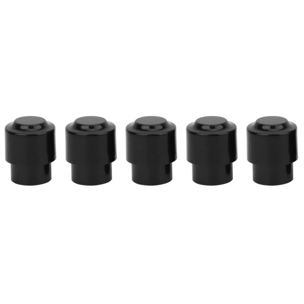 10pcs Meticulous Black/White Electric Guitar Knob Unthreaded Design Easy Install Knob Cap Guitar Part Accessory Electric Guitar