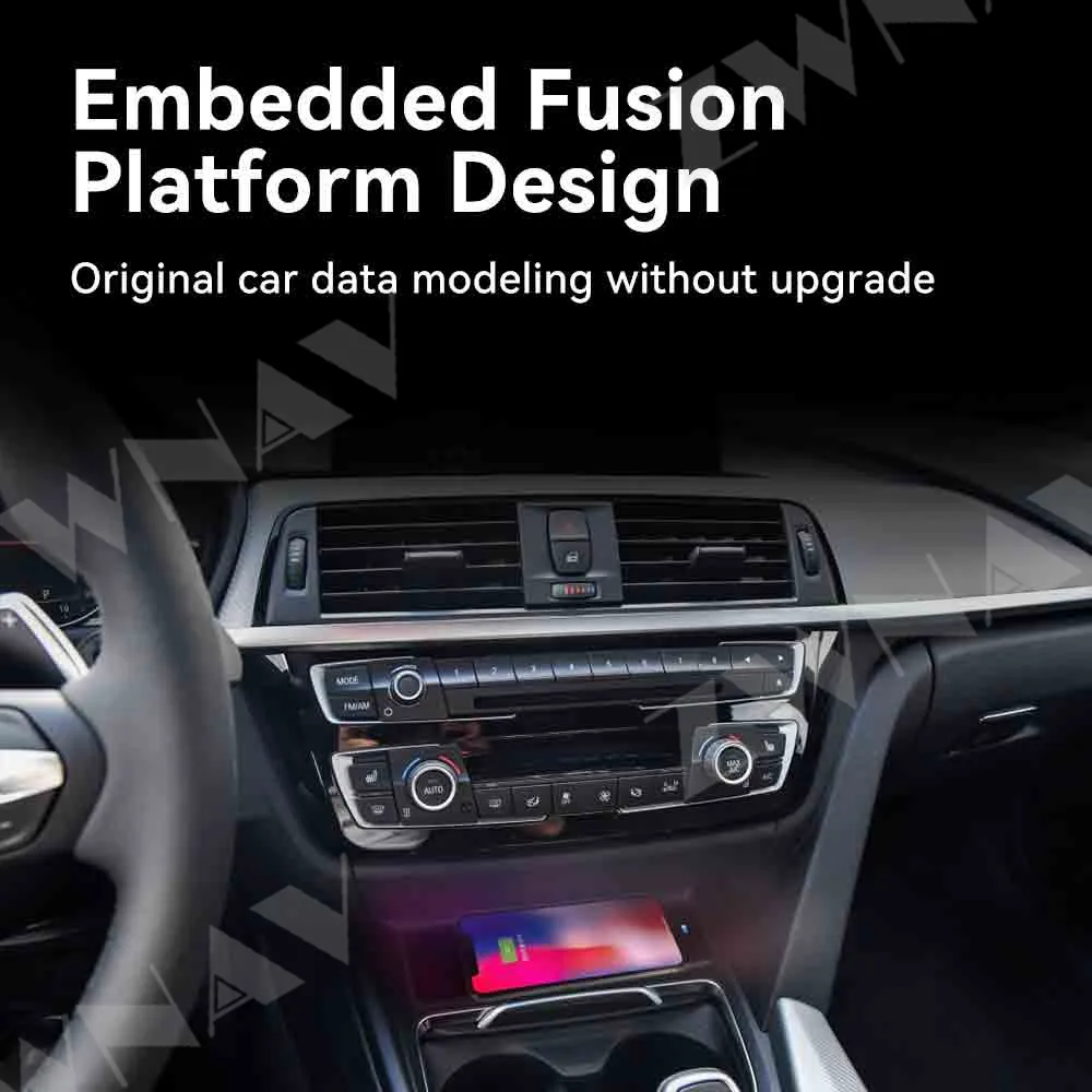 لسيارات BMW 3 Series/4 Series 2016-2019 نماذج وحدة التحكم المركزية لوحة شحن السيارة الذكية ترقية وحدة شاحن لاسلكي ذكي #5