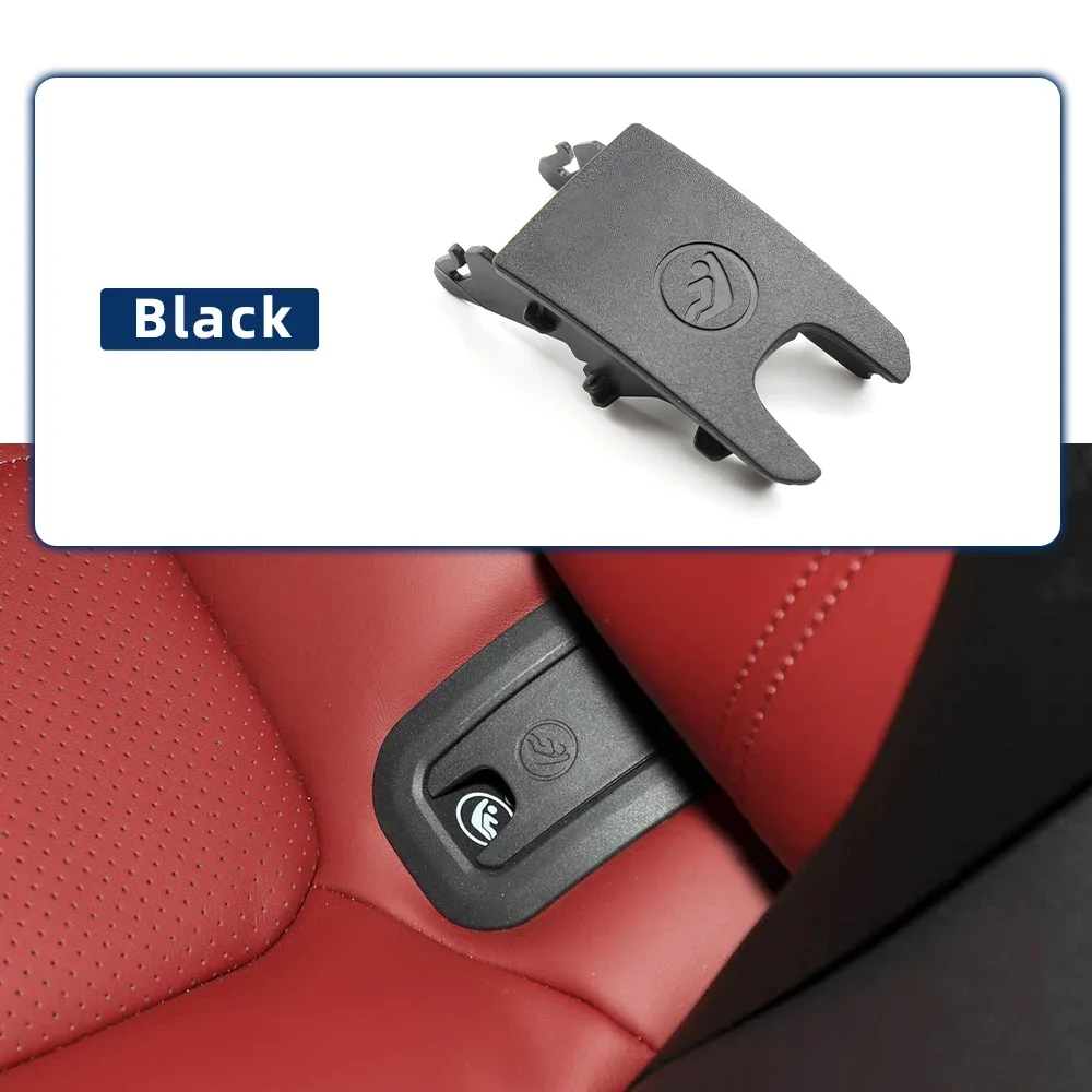 Para porsche macan 2014-2026 carro traseiro criança assento guarnição fivela assento de segurança traseiro isofix capa cinto de segurança fivela guarnição capa