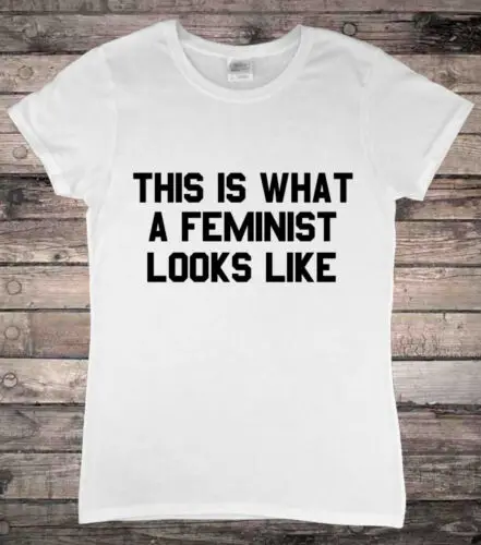 Feminism This is What a Feminist Looks Like Gender Equality Ladies T-Shirt