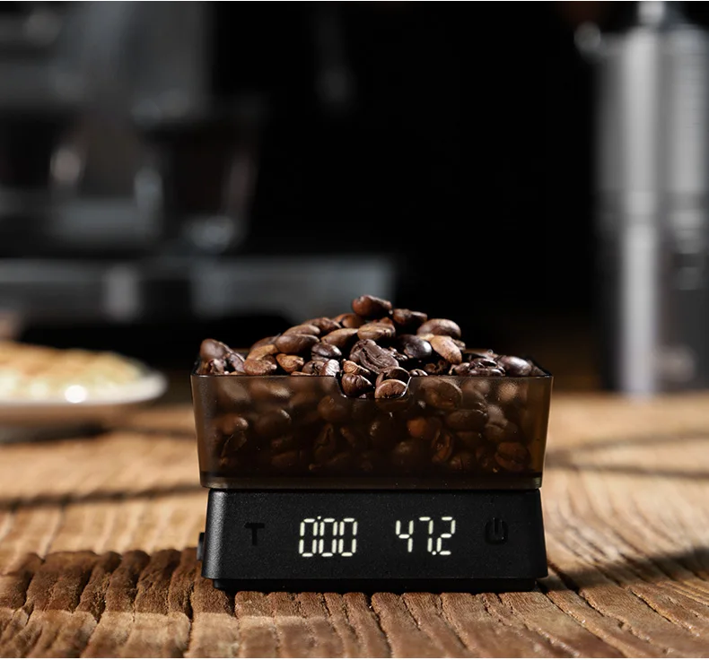 Bincoo electronic coffee scale Italian coffee bean weighing smart hand made mini professional coffee scale coffee equipment Hot