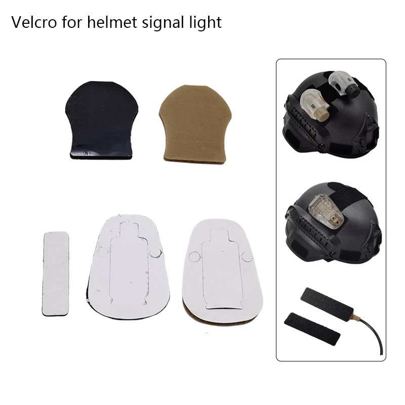 

Tactical Helmet Lamp Survival Light Safety Flash Light Strobe Ladybird Light Velcro