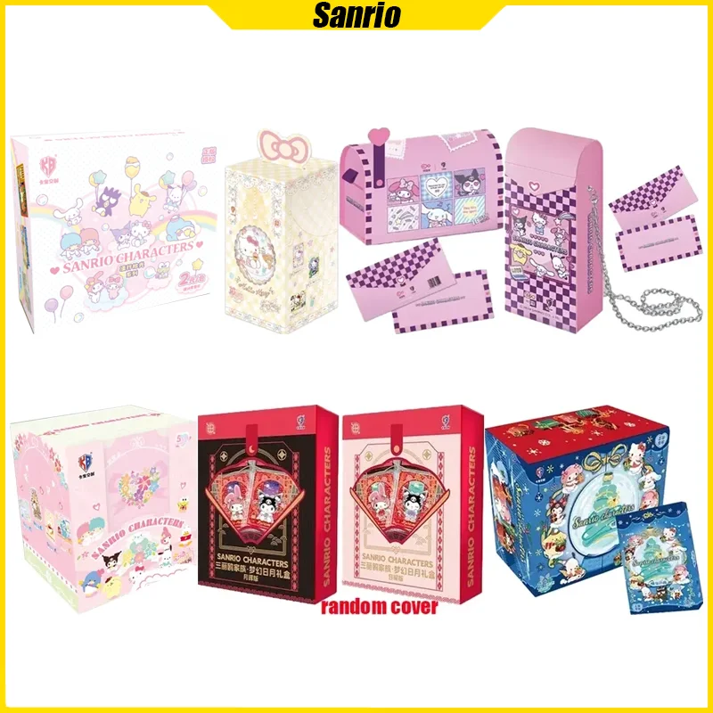 

KABAO 7-2 карты Sanrio Kitty Polaroid Time Walking Аниме Коллекционные карты Mistery Box Настольные игры Игрушки Подарки на день рождения для детей