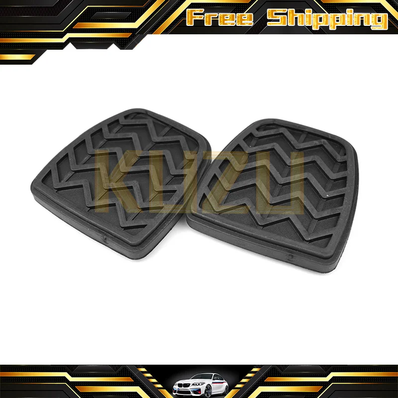 31321-52010 3504122-S08 2PC NEW Clutch Brake Pedal Pad Rubber For Toyota Camry Hilux Vigo