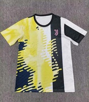 2025 Men's and Women's Breathable and Fashionable Yellow Printed Black and White Striped Football 3D Printed Sweatshirt