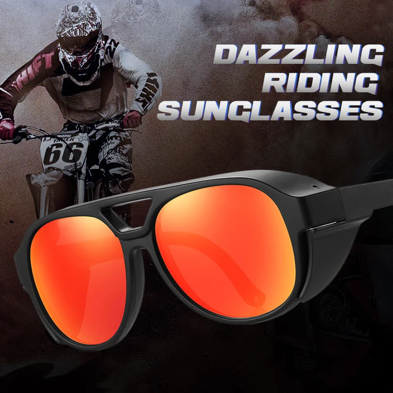 

Круглые Солнечные Очки - Поляризованные с UV400 для Велоспорта