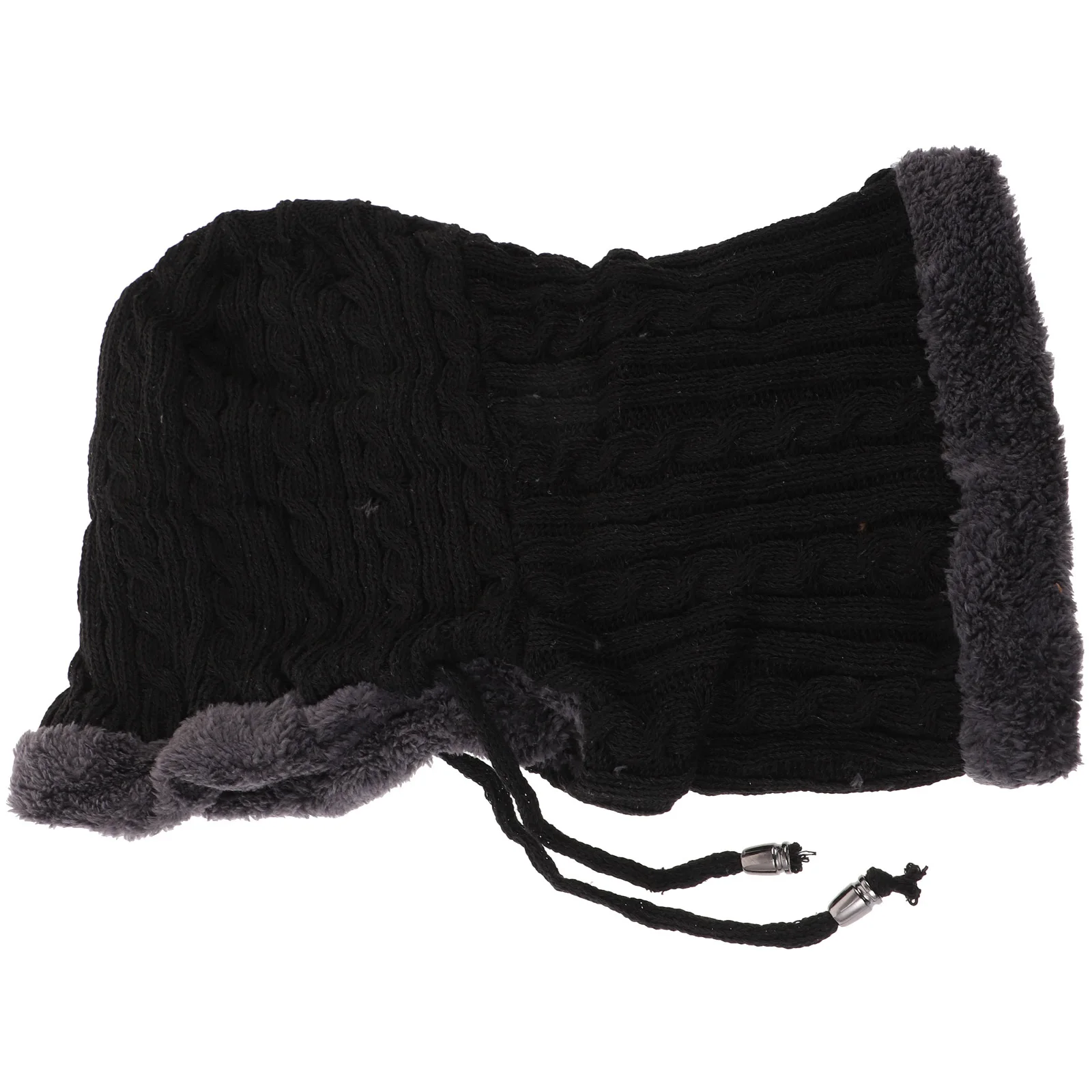 للجنسين الشتاء الأحمر محبوك سميكة الدراجات التزلج وشاح قبعة الرقبة أدفأ الرياضة في الهواء الطلق قبعة دافئة وشاح قبعة الشتاء الرقبة كاب