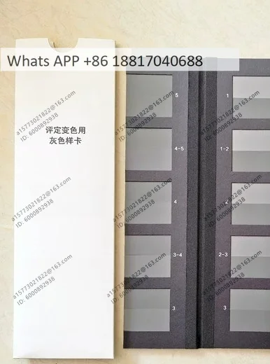 

Textile color card GB250 color-changing gray card GB251 color-staining gray card color-changing