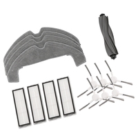 15PCS For Dreame D10 Plus Gen 2 Robot Vacuum Cleaner Replacement Parts Washable Main Side Brush Mop Cloth Hepa Filter