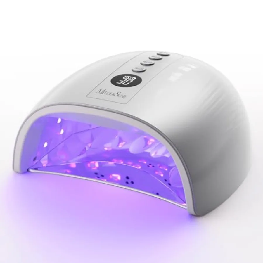 

Professional Cordless UV Nail Lamp with Metal Base P-Plus30GT Nail Dryer with Smart Sensor for Salon and DIY Home Use Fast Cure