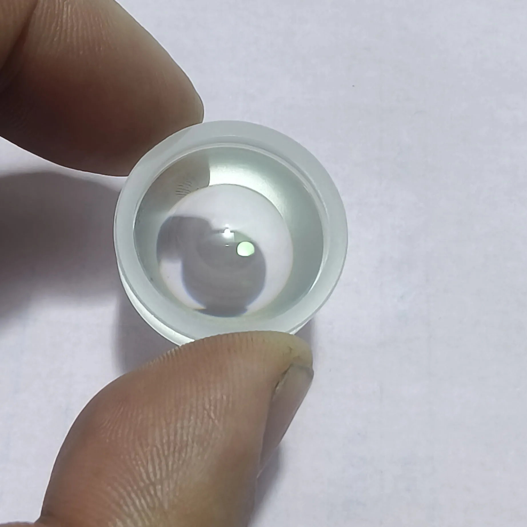 

Diameter 17mm, focal length 109mm, concave convex single piece optical glass lens coating 400~700nm, part number R144