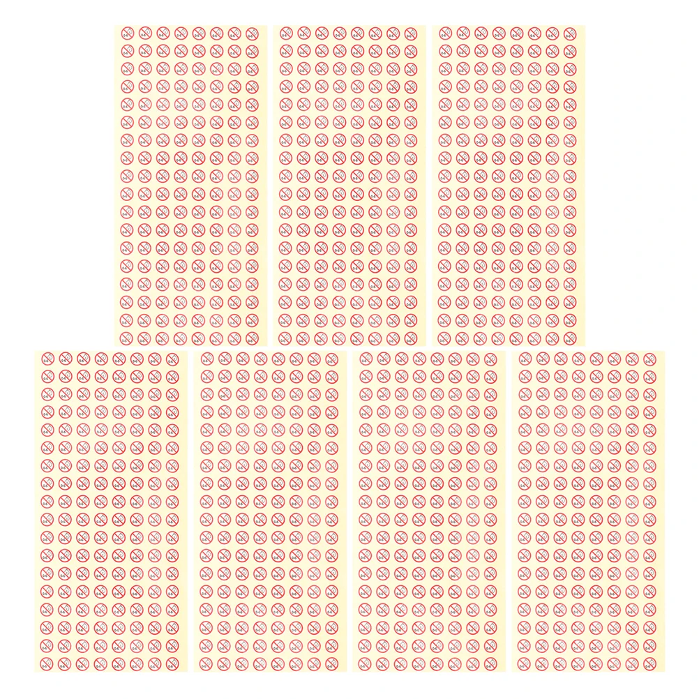 

500 Pcs Baby Tags Adhesive Decals Labels for Kids Sticker Caution Home Stickers Toys Warning