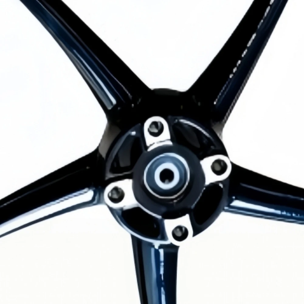 For 2025 Honda Wave110i 17 Inch 4‑Spoke Alloy Wheel Rim Impact‑Resistant Precise‑Balance Drum‑Brake Hub Wear‑Resistant Parts