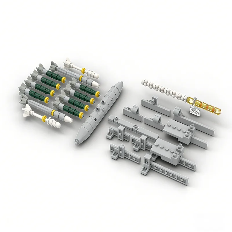 187 pezzi MOC Mirage Accessori Creator Expert Modello Building Blocks Costruzione di giocattoli Regali di Natale Idea Educazione