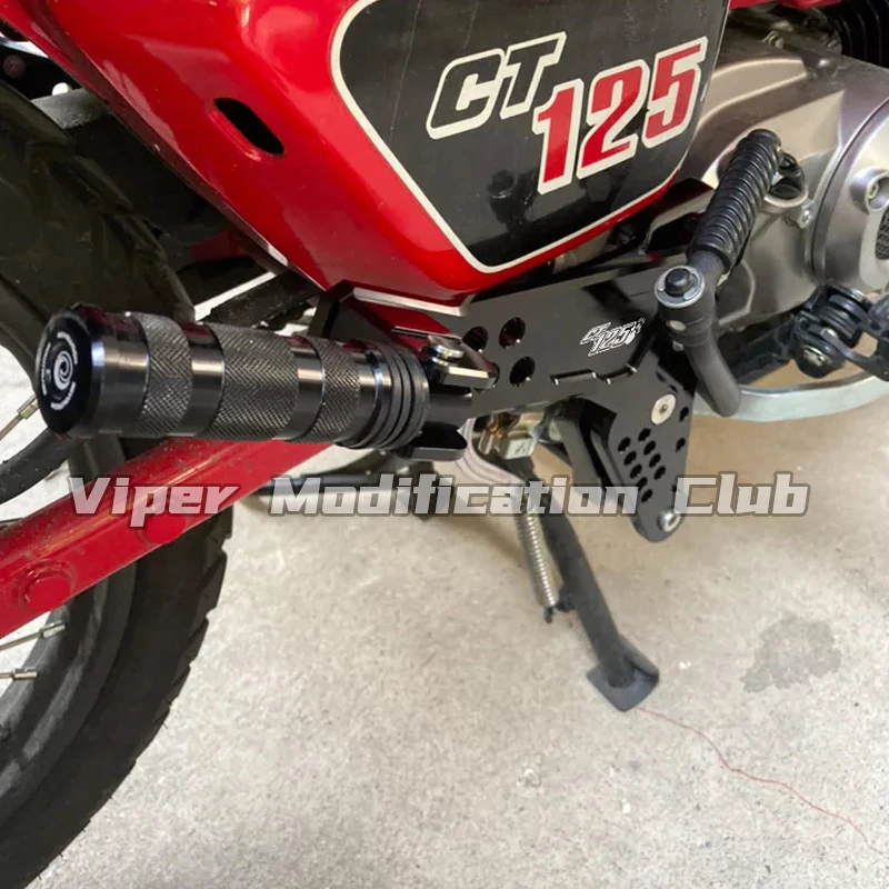 For HONDA CT125 /Trail 125 rear pedal modification Passenger rear pedal Stand 2020 2021 2022 2023 2024