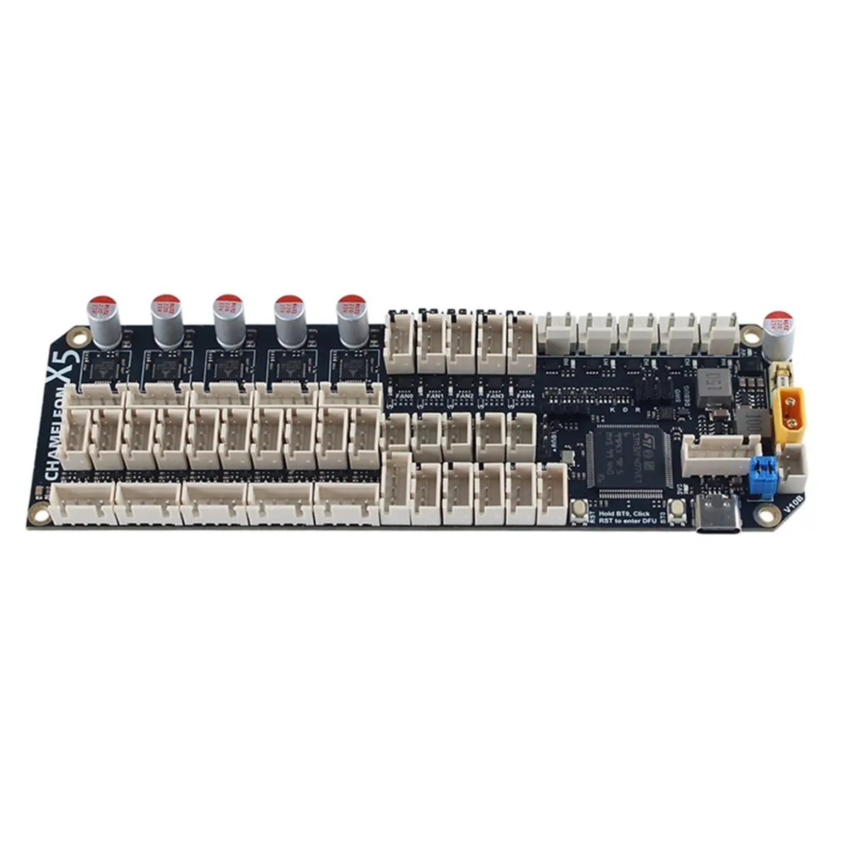 Chameleon X5 Motherboard for ERCF QuattroBox MMU System Board Hot Air Drying Support with USB/CANBUS Communication