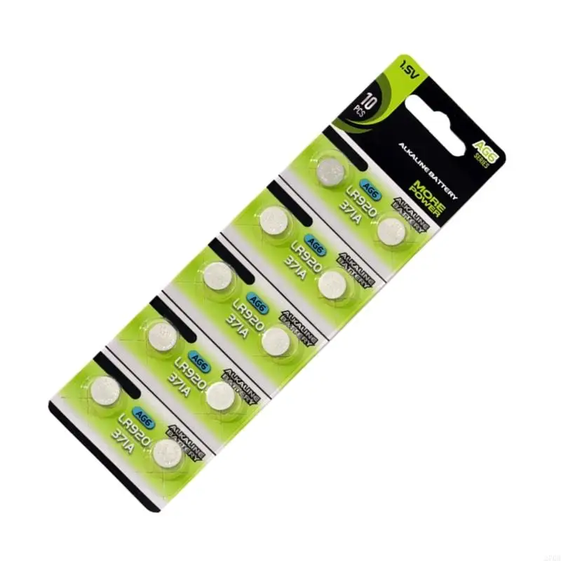 270B 10 -RUCES Komórki alkaliczne długotrwałymi akumulatorami monety do zabawki do zabawki