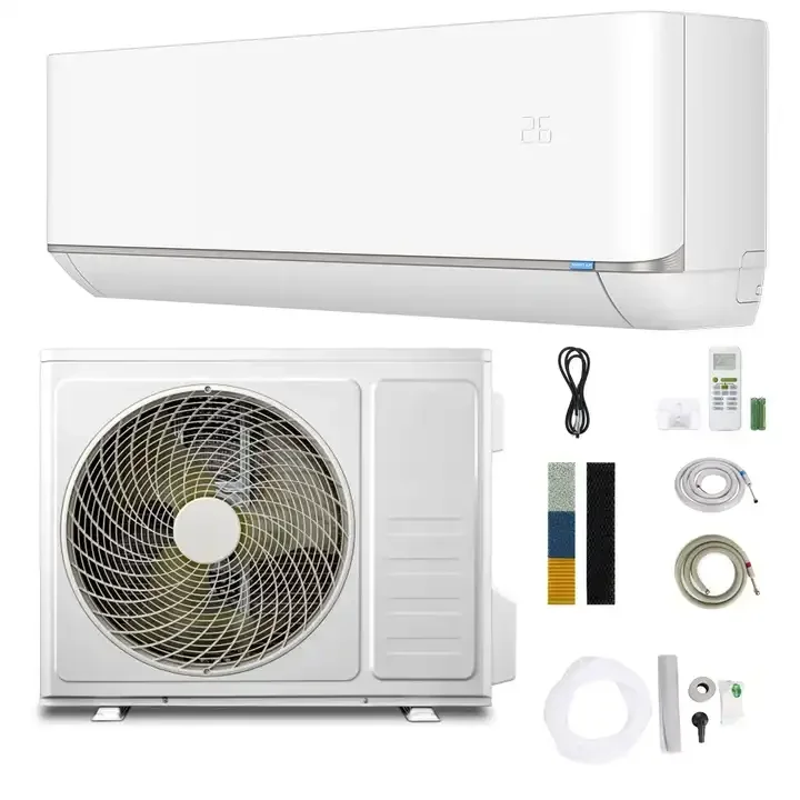 

Wall Mounted Mini Split Air Conditioner 9000Btu 12000 Btu 24000Btu Household Inverter Air Conditioning Ductless AC Unit