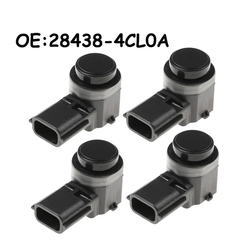 4Pcs 28438-4CL0A Car PDC Parking Sensor for Nissan X-Trail T32 Teana J32 2014-2019 Distance Assist Sensor Electric Eye